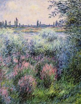Claude Oscar Monet : A Spot on the Banks of the Seine